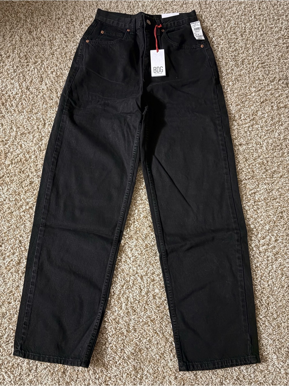 Tilly's Black High Waisted Boyfriend Jeans